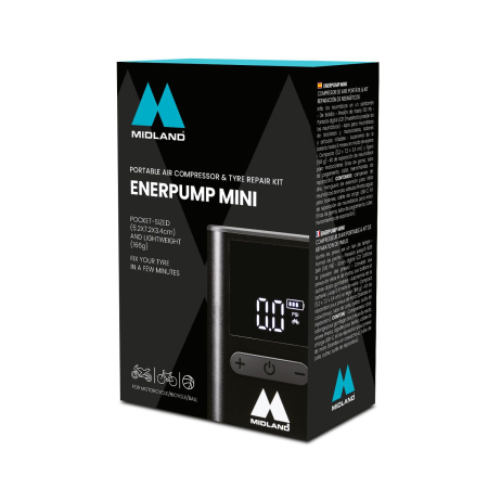 Pompa electrica portabila Midland cu kit de reparatie anvelope [6]
