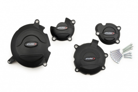 Piese moto - Protectii capace motor PUIG 21406N Negru
