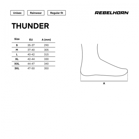 Protectii de ploaie pentru cizme Rebelhorn Thunder [5]