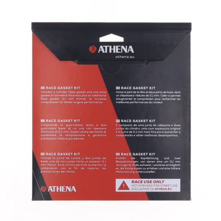 Race gasket kit ATHENA R2506-073 Gasket kit with Cylinder Head Gasket and 2 Cylinder Base Gaskets [3]