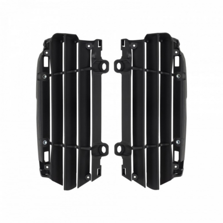 Piese moto - Radiator Louvers POLISPORT 8500300001 Negru