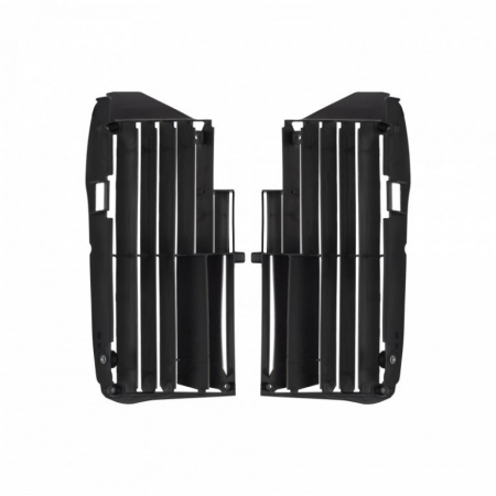 Piese moto - Radiator Louvers POLISPORT 8500800001 Negru