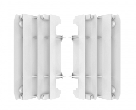 Piese moto - Radiator louvers POLISPORT 8985500002 Alb