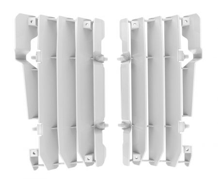Piese moto - Radiator louvers POLISPORT Alb