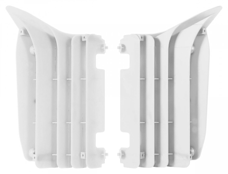 Piese moto - Radiator louvers POLISPORT Alb