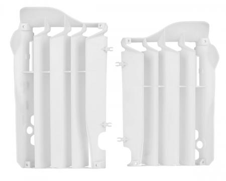 Piese moto - Radiator louvers POLISPORT Alb
