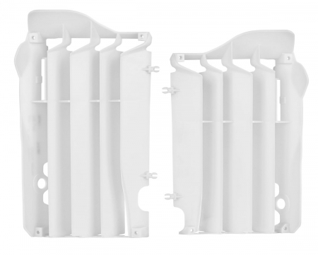Piese moto - Radiator louvers POLISPORT Alb