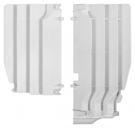 Piese moto - Radiator louvers POLISPORT Alb