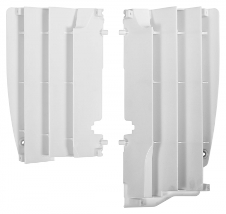 Piese moto - Radiator louvers POLISPORT Alb