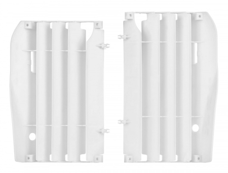 Piese moto - Radiator louvers POLISPORT Alb