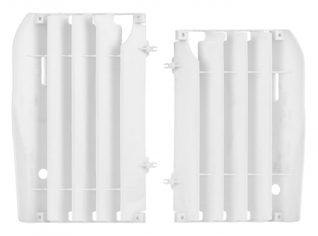 Piese moto - Radiator louvers POLISPORT Alb