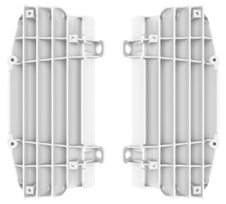 Piese moto - Radiator louvers POLISPORT Alb
