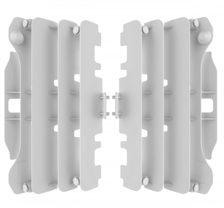 Piese moto - Radiator louvers POLISPORT Alb