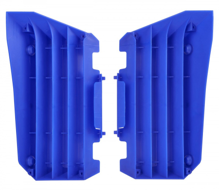 Piese moto - Radiator louvers POLISPORT blue Yam 98