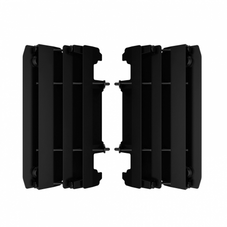 Piese moto - Radiator louvers POLISPORT PERFORMANCE 8985500003 Negru