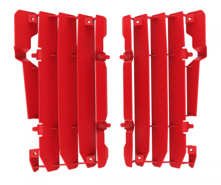 Piese moto - Radiator louvers POLISPORT red Beta