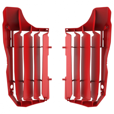 Piese moto - Radiator Louvers POLISPORT red cr04