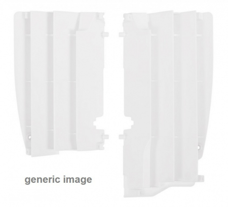 Piese moto - Radiator louvers POLISPORT yellow RM 01