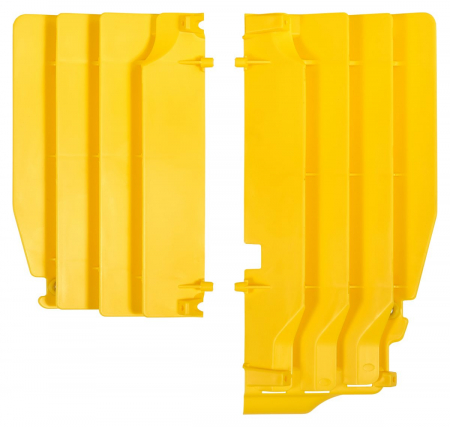 Piese moto - Radiator louvers POLISPORT yellow RM 05