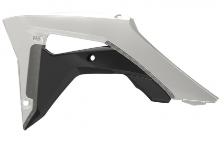 Piese moto - Radiator scoops POLISPORT 8414800005 clear/black