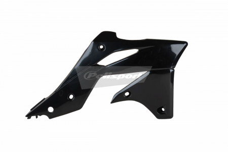 Piese moto - Radiator scoops POLISPORT 8416900003 Negru