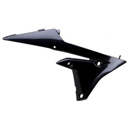 Piese moto - Radiator scoops POLISPORT 8417200003 Negru