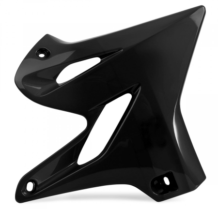 Piese moto - Radiator scoops POLISPORT 8417500003 (pereche) Negru