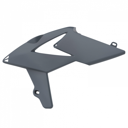 Piese moto - Radiator scoops POLISPORT 8418500005 (pereche) Nardo Grey