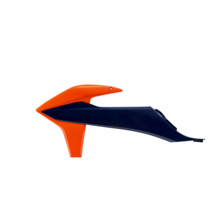 Piese moto - Radiator Scoops POLISPORT 8422100045 ORK-16 / blue