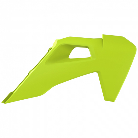 Piese moto - Radiator scoops POLISPORT 8422900003 (pereche) Flo Yellow