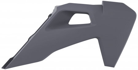 Piese moto - Radiator scoops POLISPORT 8422900005 (pereche) Nardo Grey