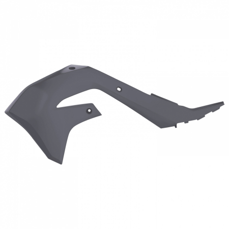 Piese moto - Radiator scoops POLISPORT 8423400004 (pereche) Nardo Grey