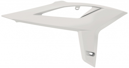 Piese moto - Radiator scoops POLISPORT 8425700001 (pereche) Alb