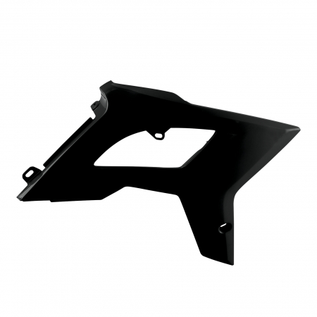 Piese moto - Radiator scoops POLISPORT 8469300003 Negru