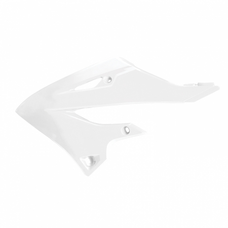 Piese moto - Radiator Scoops POLISPORT 8477200002 Alb