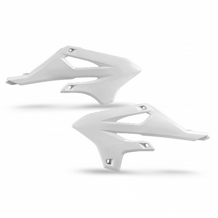 Piese moto - Radiator Scoops POLISPORT 8477800002 White