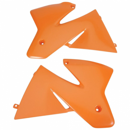 Piese moto - Radiator scoops POLISPORT 8479100001 Portocaliu