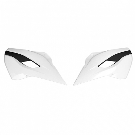 Piese moto - Radiator scoops POLISPORT 8495200001 Alb