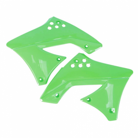 Piese moto - Radiator scoops POLISPORT 8495400001 Verde