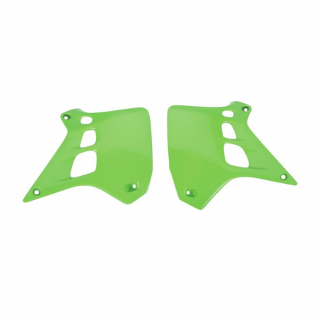 Piese moto - Radiator scoops POLISPORT 8495800001 Verde