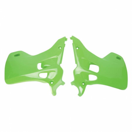 Piese moto - Radiator scoops POLISPORT 8495900001 Verde