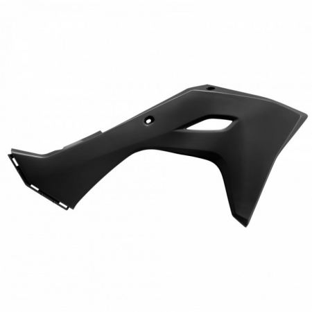 Piese moto - Radiator scoops POLISPORT 8500400002 Negru