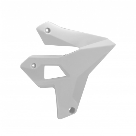 Piese moto - Radiator Scoops POLISPORT 8505200003 restyling Alb