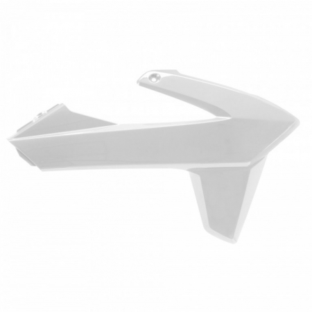 Piese moto - Radiator scoops POLISPORT 8505300002 Alb