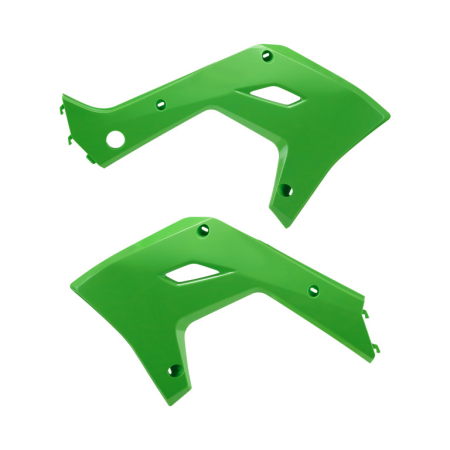Piese moto - Radiator scoops POLISPORT 8506400001 restyling Verde