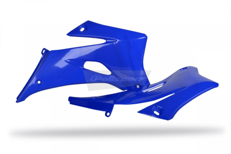 Piese moto - Radiator scoops POLISPORT (pereche) blue Yam 98