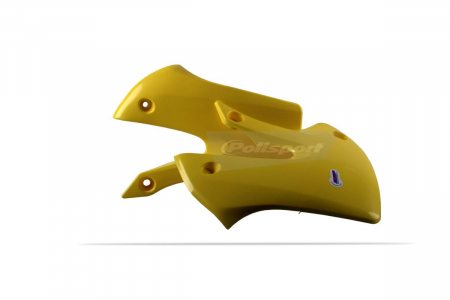 Piese moto - Radiator scoops POLISPORT (pereche) yellow RM 01