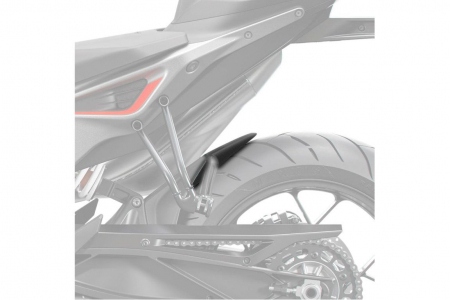 Piese moto - Rear fender extension PUIG 0024J matt black