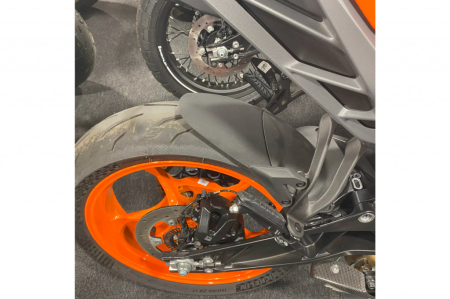 Piese moto - Rear fender extension PUIG 22503J matt black