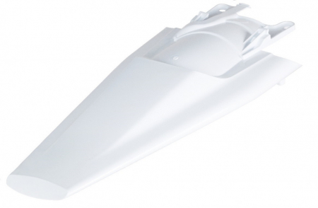 Piese moto - Rear Fender POLISPORT 8685200001 Alb